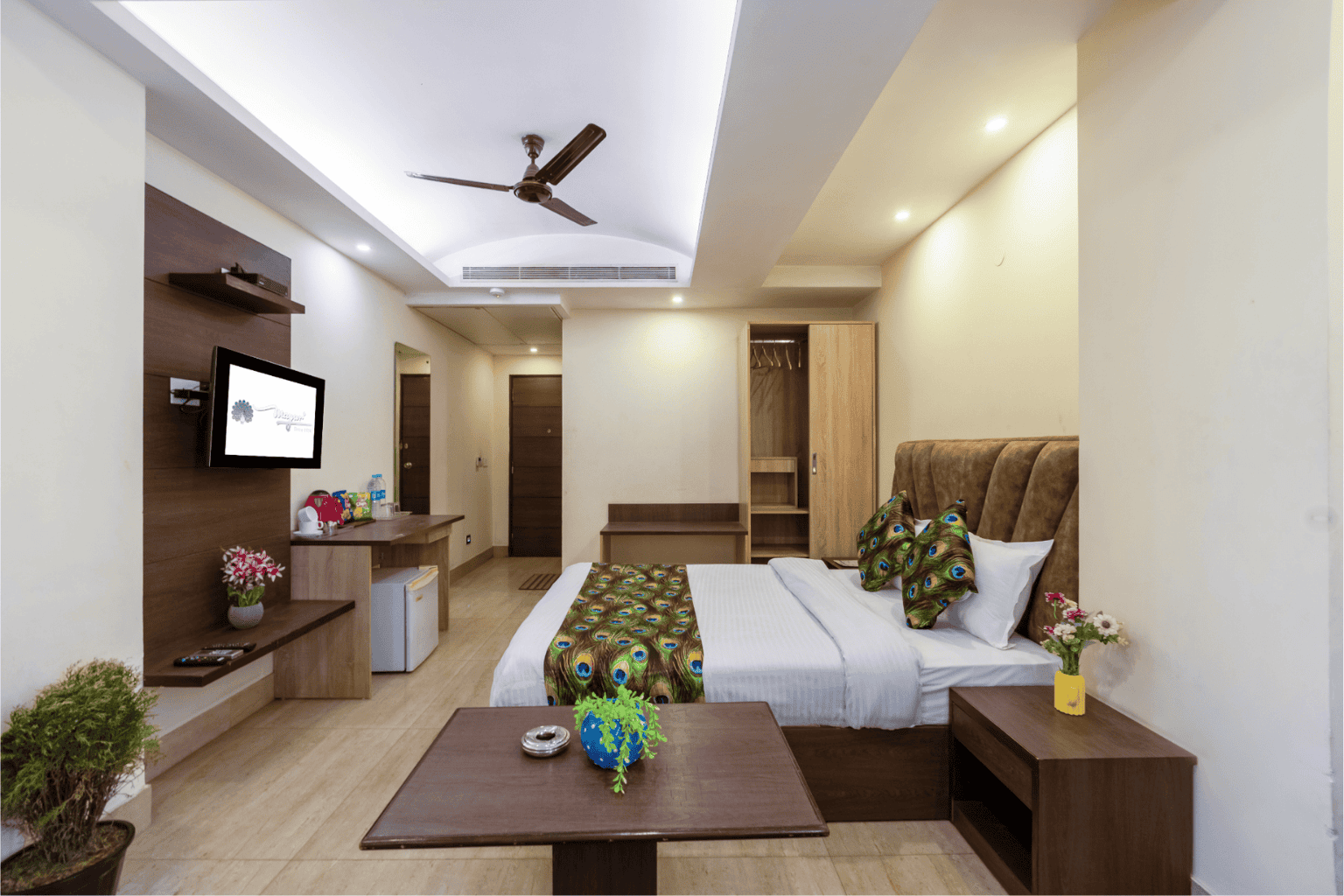 Premium Suite Interior at Mayur Assam Hotel New Delhi